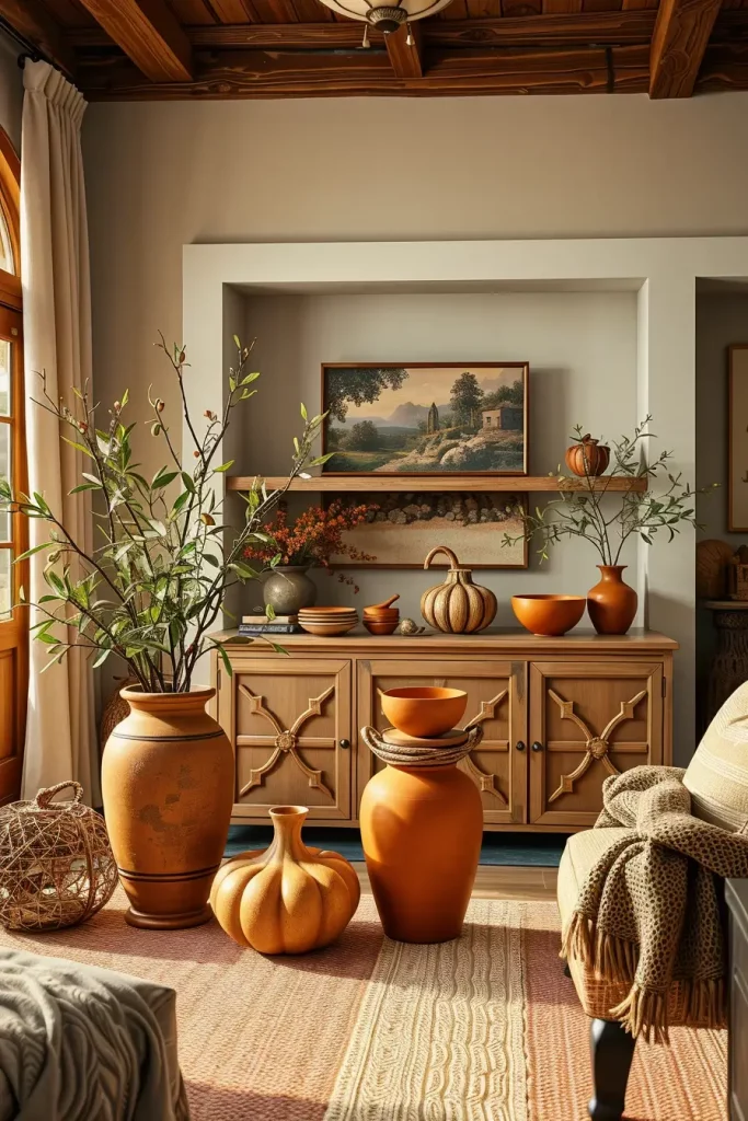 Textural Symphony: 67 Textures Fall Living Room Ideas to Embrace the Season