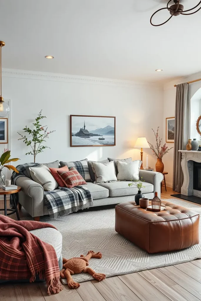 Nordic Nesting: 65 Scandinavian Living Room Ideas That Whisper Peace and Power