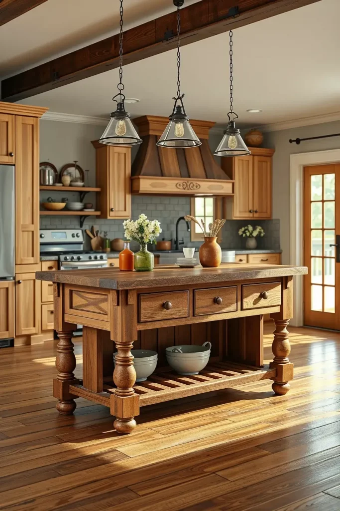 Whittled Wonders: 64 Traditional Kitchen Woodwork Ideas That Stir the Soul