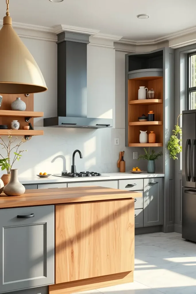 Beyond Neutral: 67 Gray and Wood Kitchen Ideas That Defy Convention
