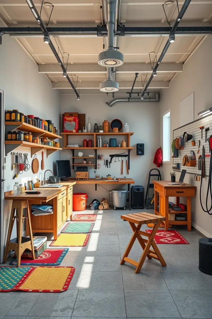 The Garage Reimagined: 65 Whimsical DIY Fixes You’ll Actually Use