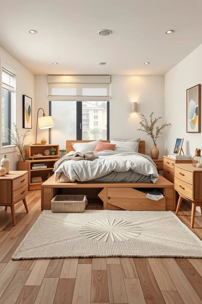The Puzzle of Comfort: 58 Ingenious Small Bedroom Layouts You Haven’t Seen