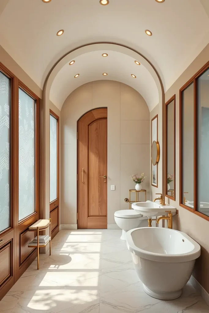From Angles to Arches: 69 Soft Curves That Redefine Bathroom Elegance