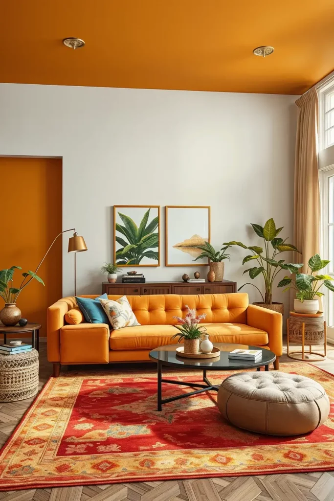 63 Colors of a Cozy Fall Living Room: Unexpected Shades for a Glowing Interior