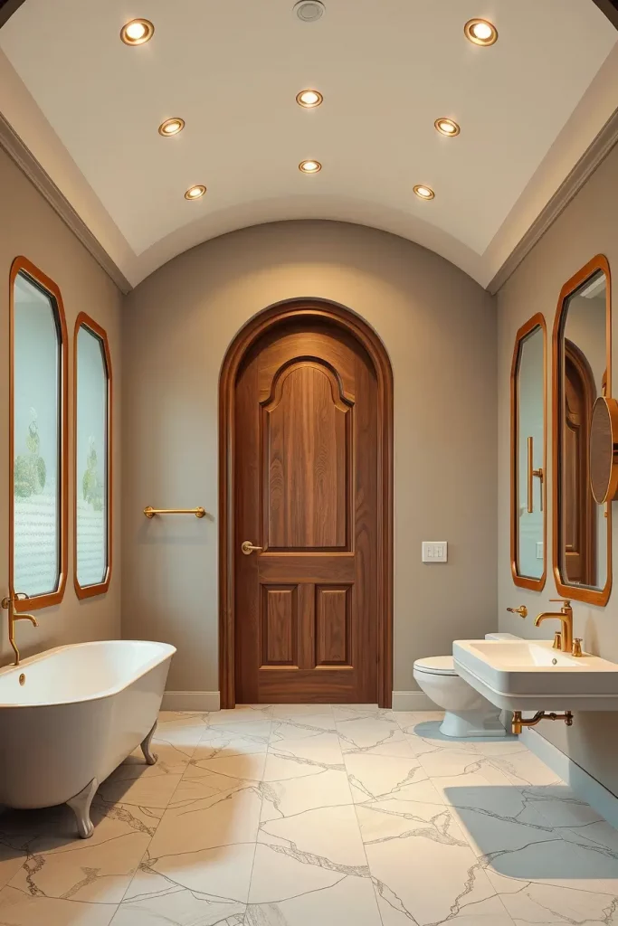 From Angles to Arches: 69 Soft Curves That Redefine Bathroom Elegance