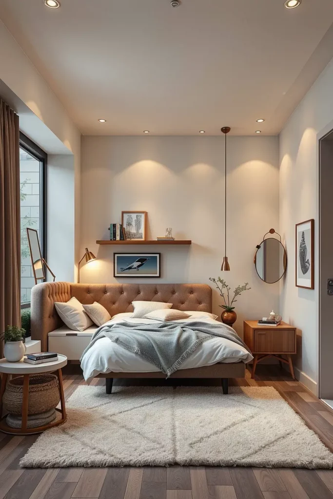 The Puzzle of Comfort: 58 Ingenious Small Bedroom Layouts You Haven’t Seen