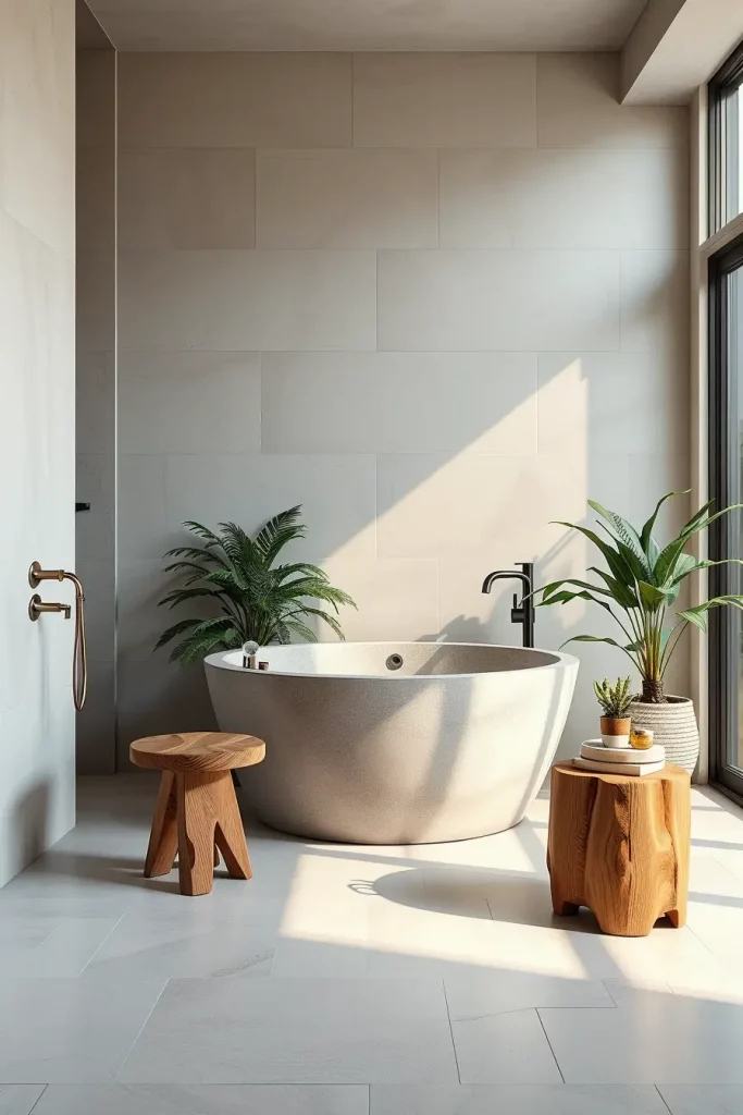 Wabi-Sabi Soaks and Scandinavian Softenings: 64 Unconventional Japandi Bathrooms