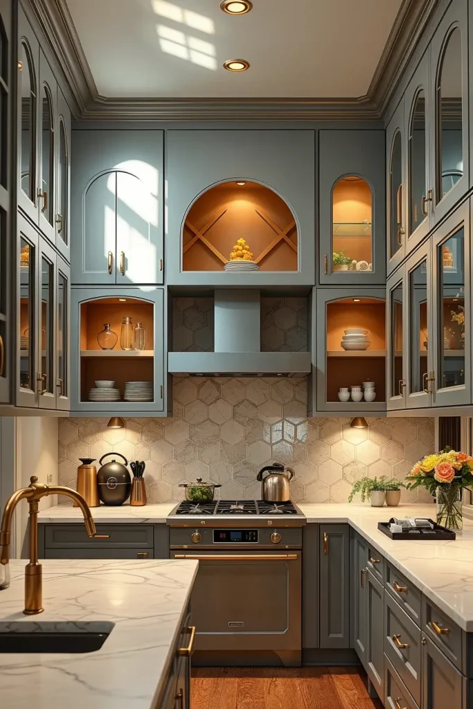 Whispers of Elegance: 67 Soft Curves in the Kitchen That Transform Every Space