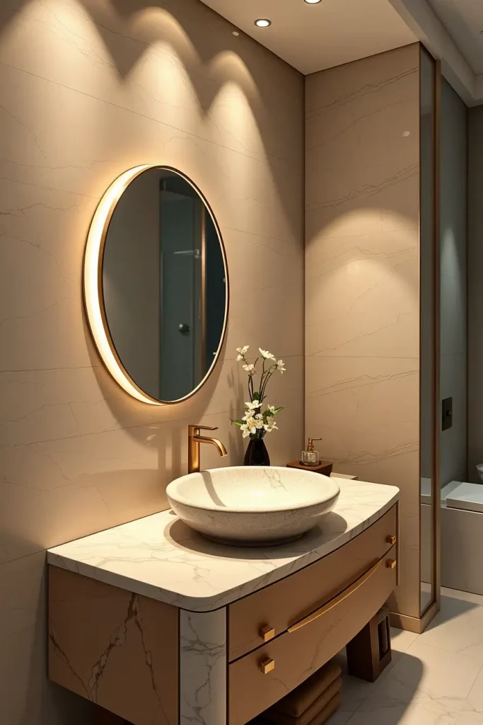 From Angles to Arches: 69 Soft Curves That Redefine Bathroom Elegance