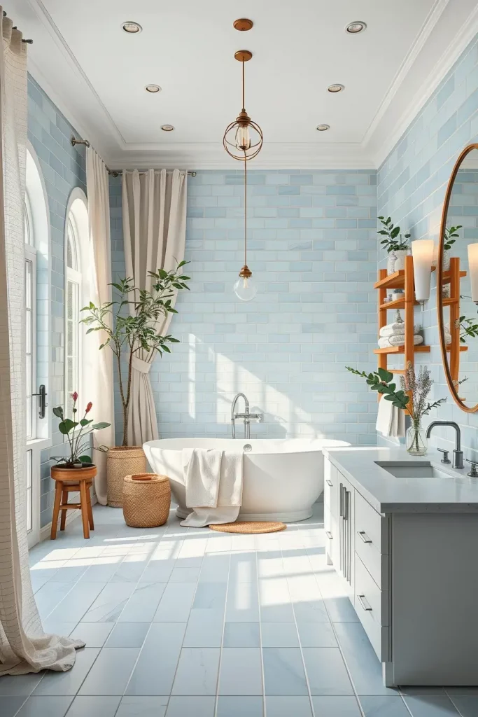 70 Blue Accents in the Bathroom: Stylish Ideas to Refresh Your Space
