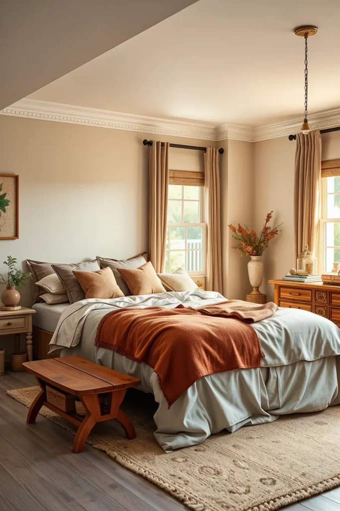 66 Earthy Tones in Bedroom Design for a Naturally Stylish Retreat