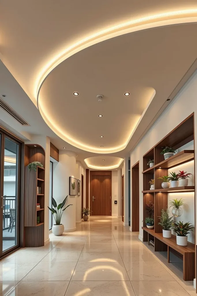 The Art of the Bend: 64 Soft Curves in the Hallway That Quietly Redefine Space