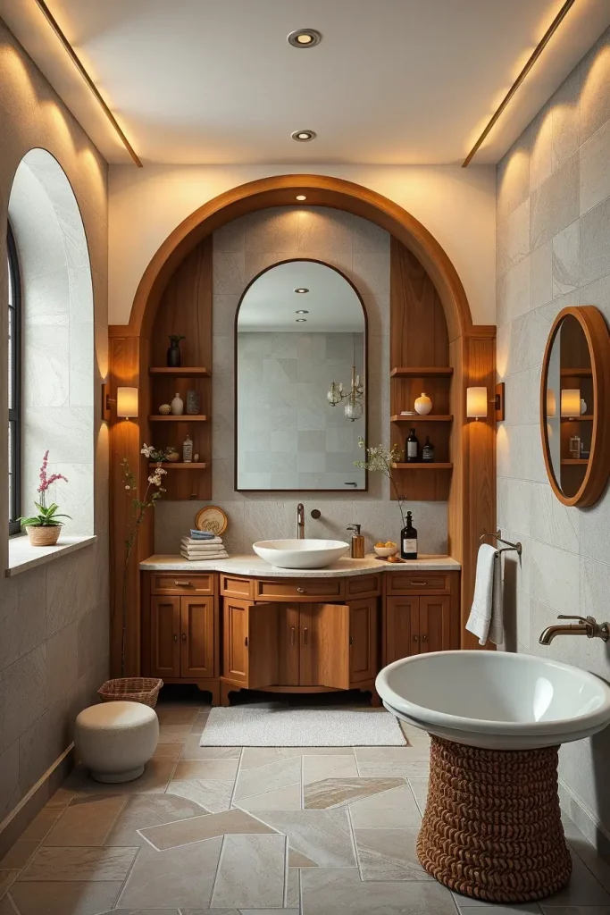 64 Architectural Curves Bathroom Ideas That Redefine Modern Design