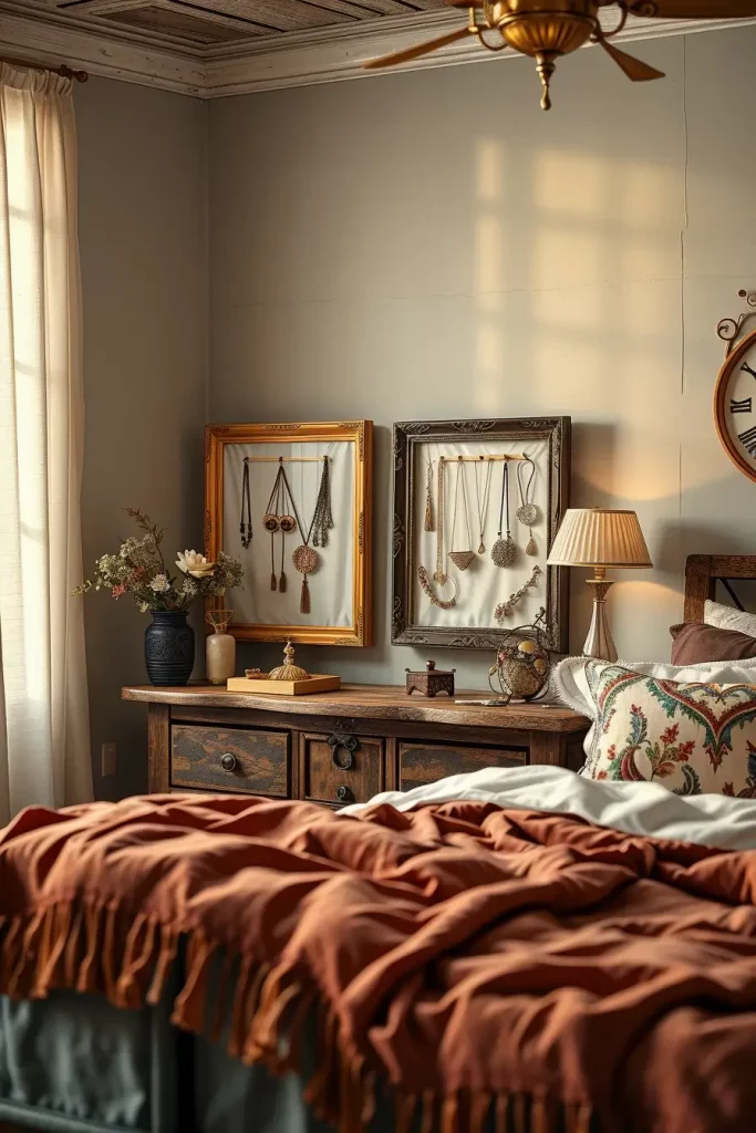 64 Bohemian Bedroom Jewelry Display Ideas to Inspire Your Creative Spirit