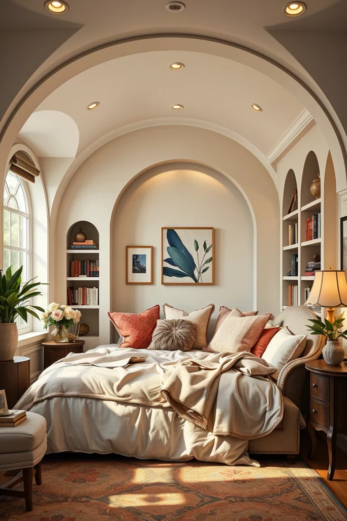 65 Curved Bedroom Furniture Ideas to Transform Your Sleeping Space