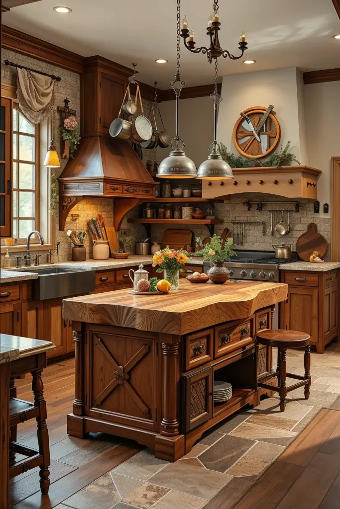 Whittled Wonders: 64 Traditional Kitchen Woodwork Ideas That Stir the Soul