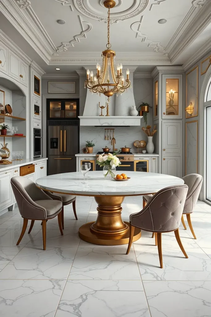 62 Oval Dining Tables in the Kitchen: Elegant and Space-Saving Ideas