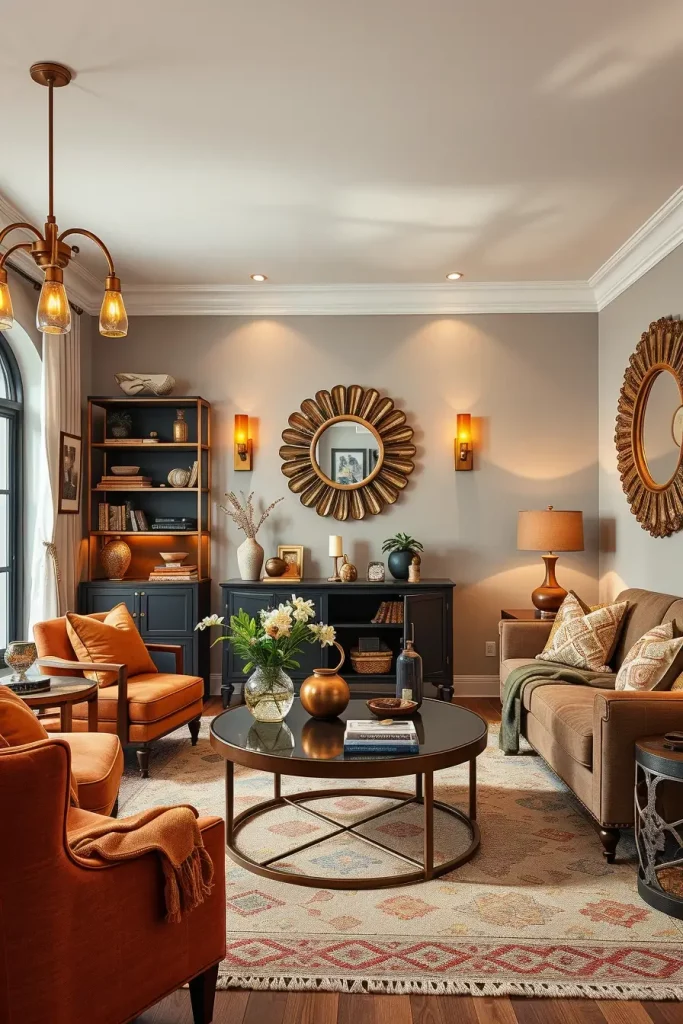 63 Colors of a Cozy Fall Living Room: Unexpected Shades for a Glowing Interior
