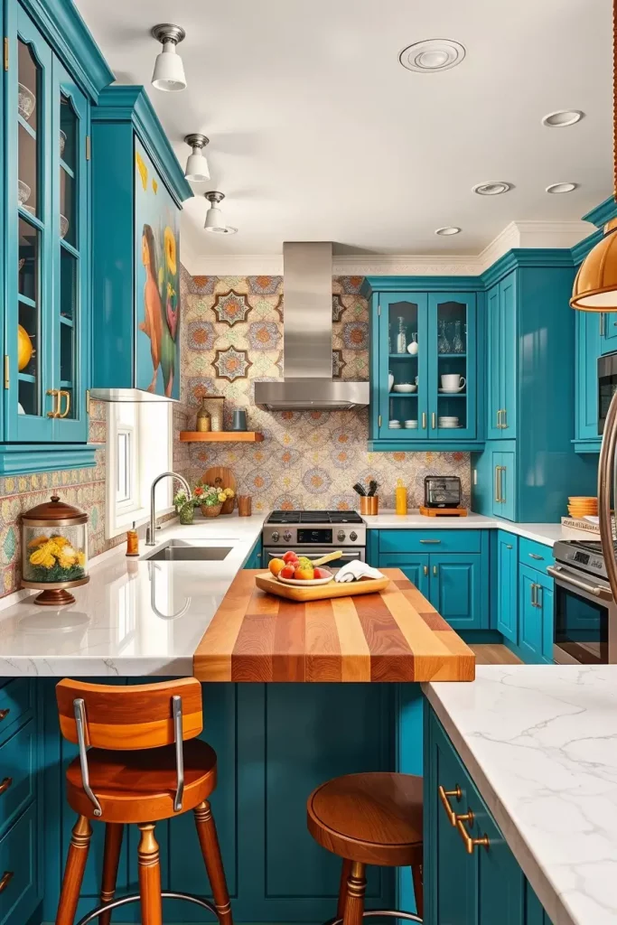 63 Stylish Kitchen Hues to Elevate Your Space with Color and Elegance
