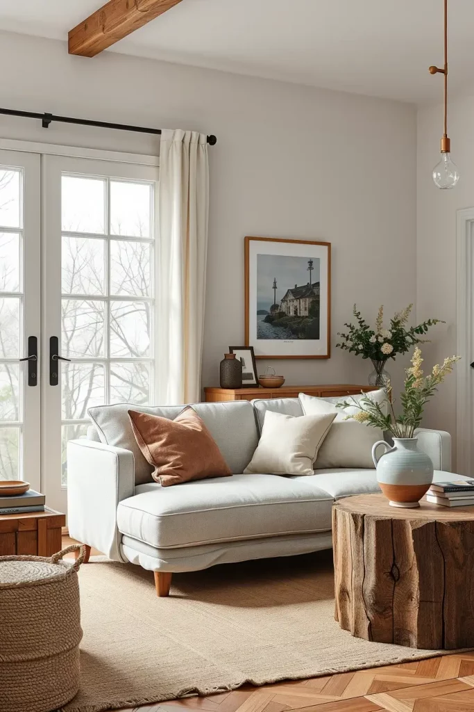 Nordic Nesting: 65 Scandinavian Living Room Ideas That Whisper Peace and Power