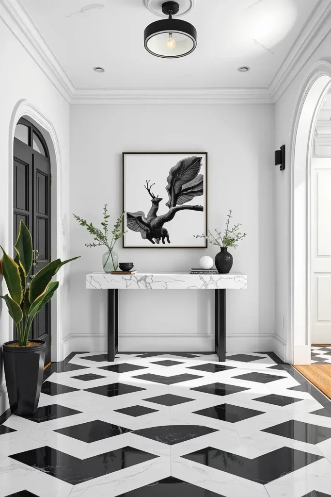Where Style Steps In: 67 Unexpectedly Chic Home Lobby Statements