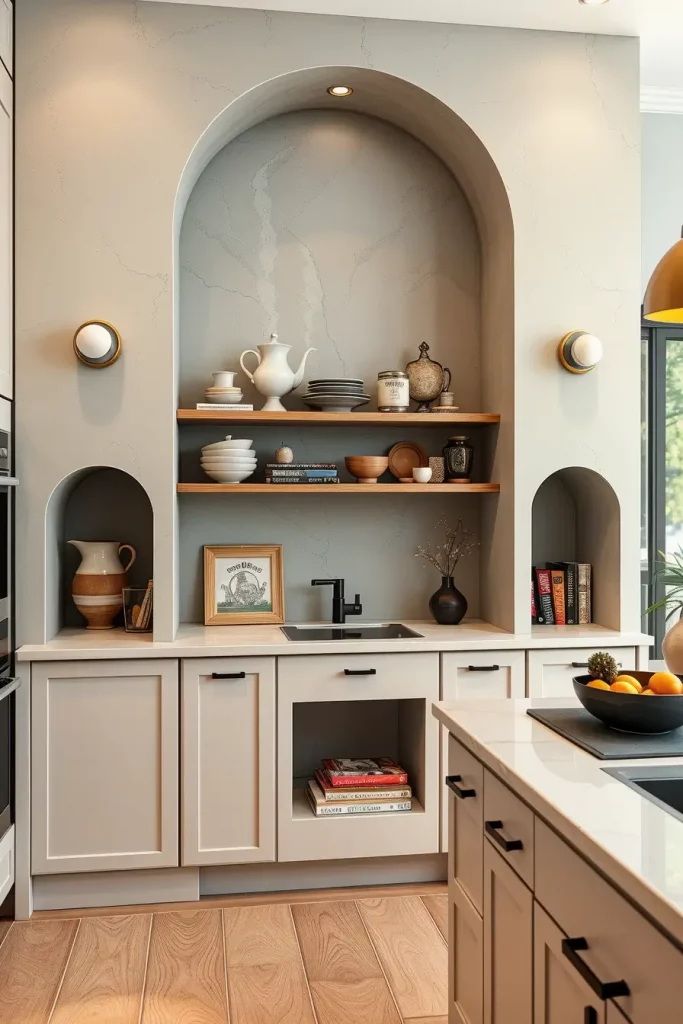 Whispers of Elegance: 67 Soft Curves in the Kitchen That Transform Every Space