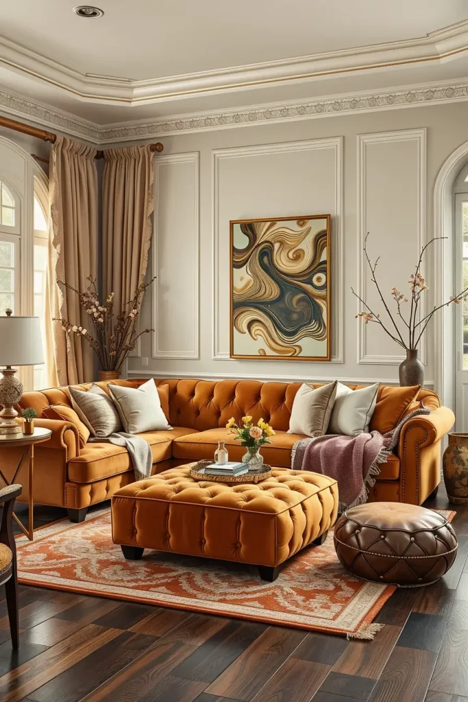 63 Colors of a Cozy Fall Living Room: Unexpected Shades for a Glowing Interior