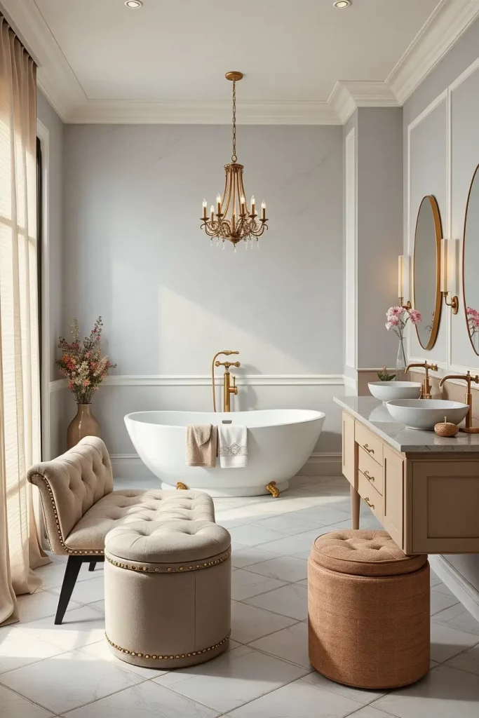 66 Bathroom Furniture Ideas with Soft Lines for a Modern and Elegant Look
