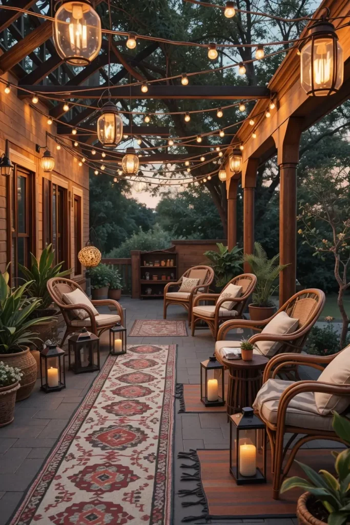 63 Boho Patios: Stylish and Cozy Outdoor Space Ideas