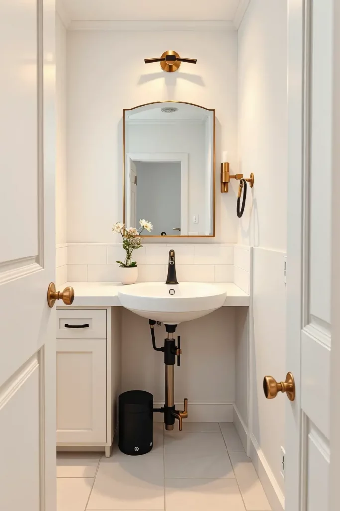 58 Minimalist Small Bathroom Decor Ideas for a Clean and Elegant Look