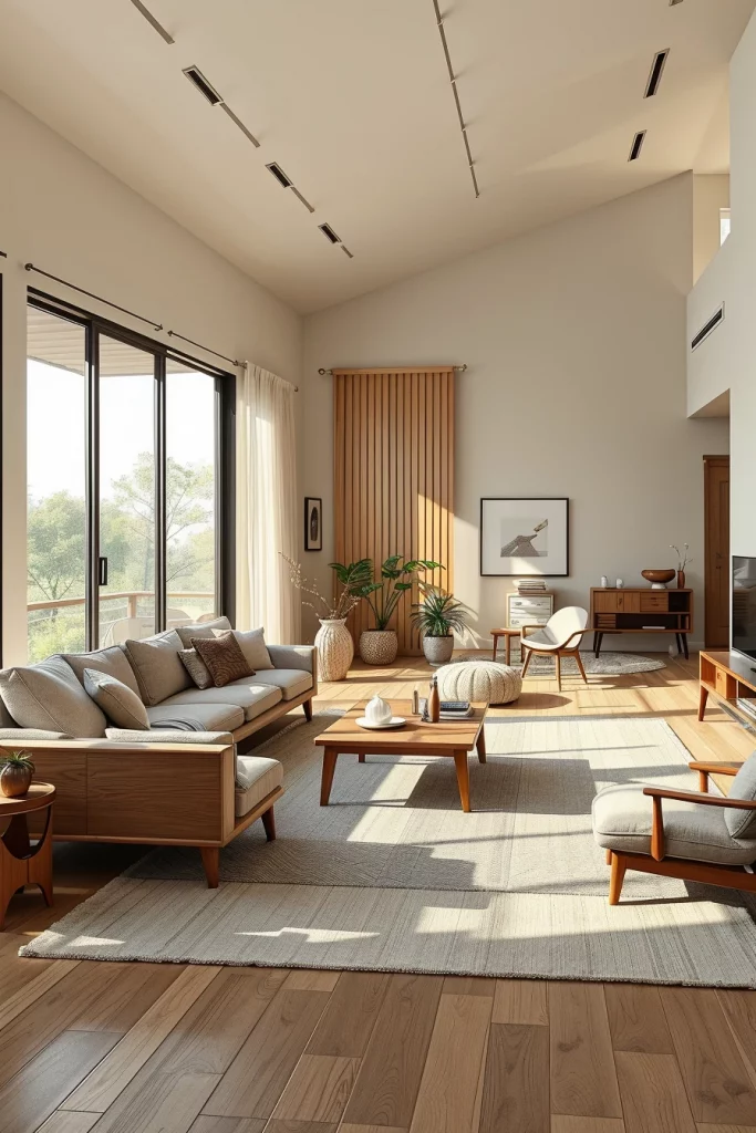 64 Japandi-Style Living Room Ideas for a Calm and Modern Home