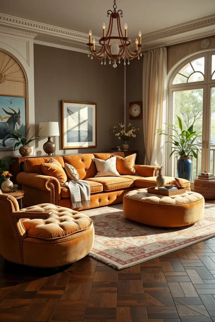 63 Colors of a Cozy Fall Living Room: Unexpected Shades for a Glowing Interior