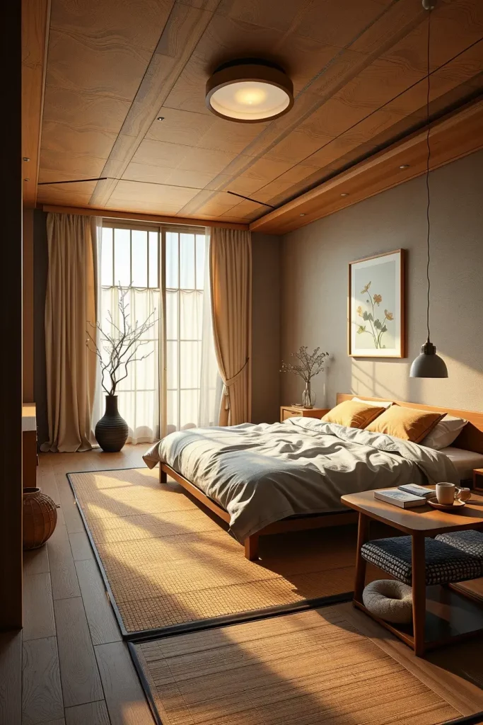 63 Japanese Bedroom Design Ideas for a Peaceful and Minimalist Retreat
