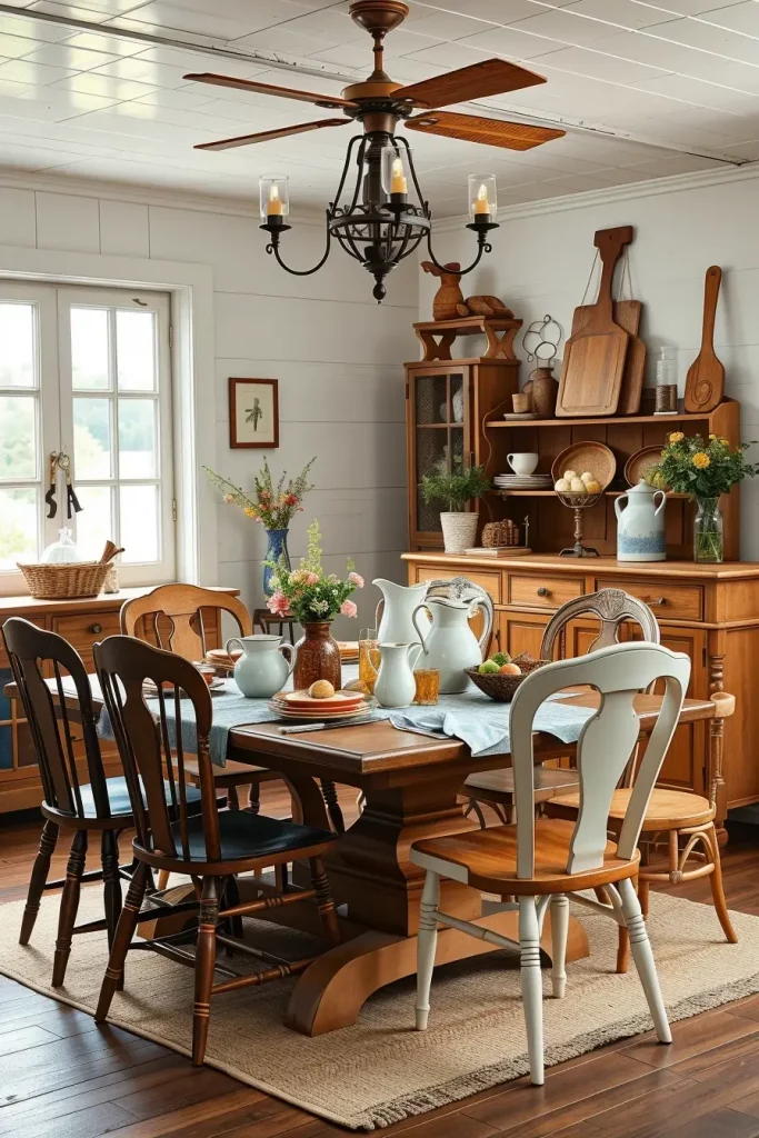 66 Farmhouse Dining Rooms That Blend Rustic Charm and Modern Comfort