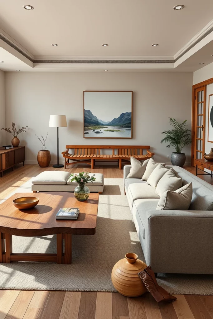 64 Japandi-Style Living Room Ideas for a Calm and Modern Home