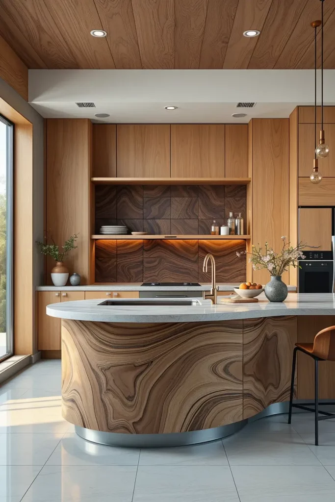 Whispers of Elegance: 67 Soft Curves in the Kitchen That Transform Every Space