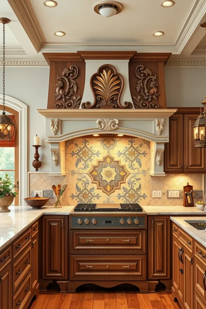 61 Carved Wood Kitchen Cabinets Ideas to Add Character and Elegance