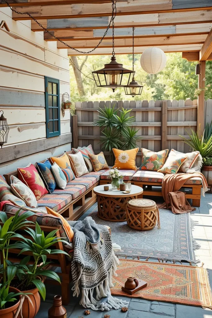 63 Boho Patios: Stylish and Cozy Outdoor Space Ideas