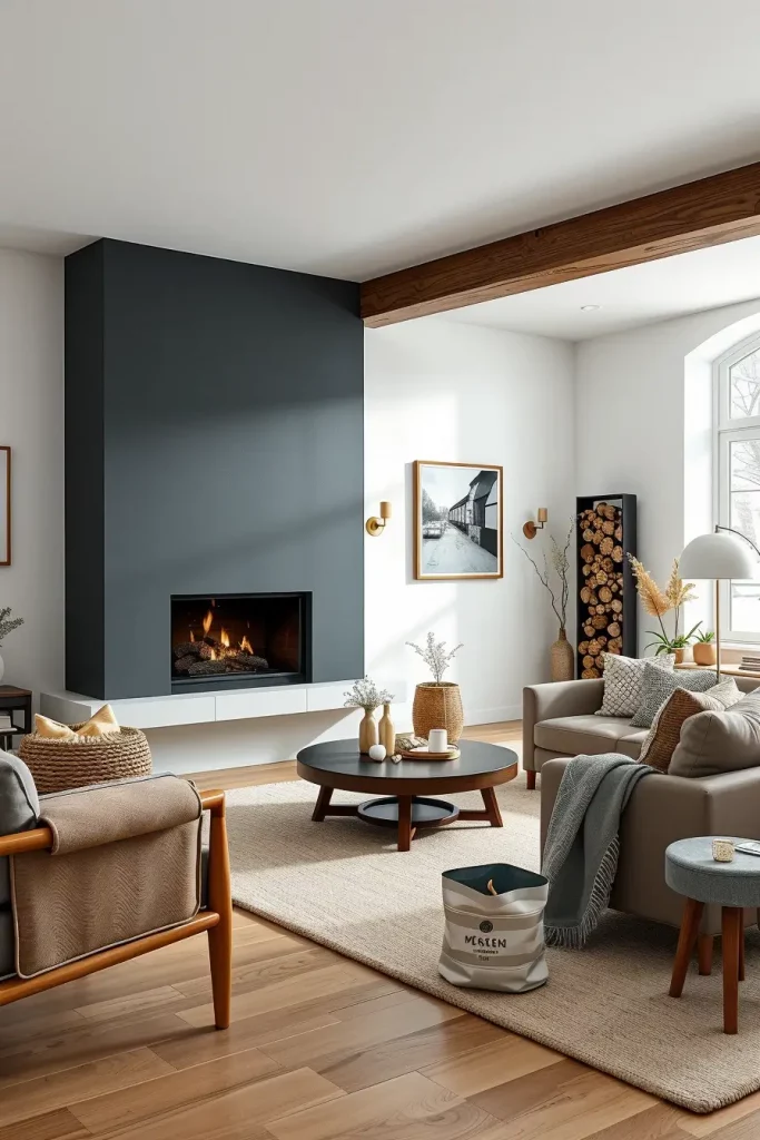 Nordic Nesting: 65 Scandinavian Living Room Ideas That Whisper Peace and Power