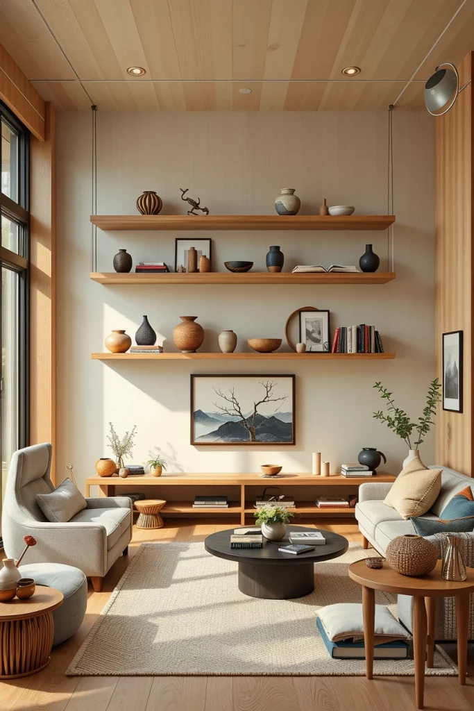 64 Japandi-Style Living Room Ideas for a Calm and Modern Home