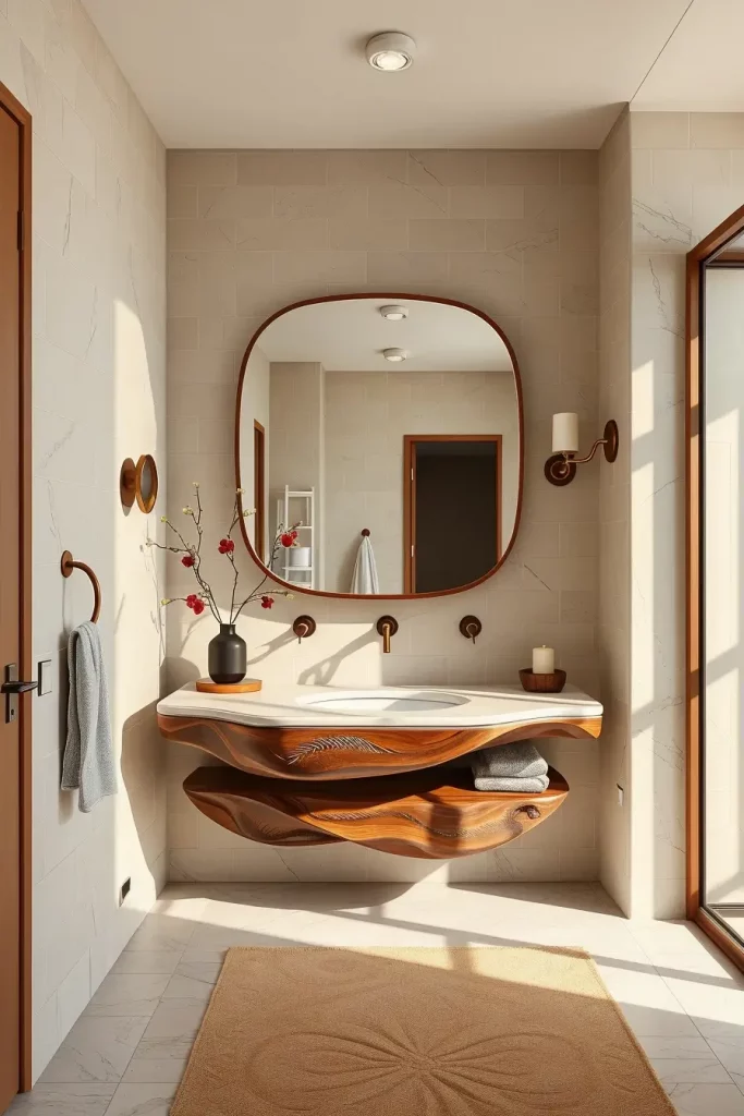Wabi-Sabi Soaks and Scandinavian Softenings: 64 Unconventional Japandi Bathrooms