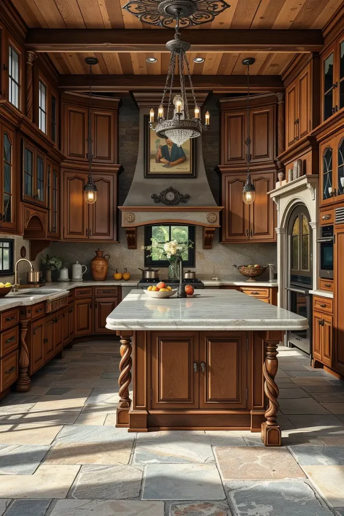 61 Carved Wood Kitchen Cabinets Ideas to Add Character and Elegance