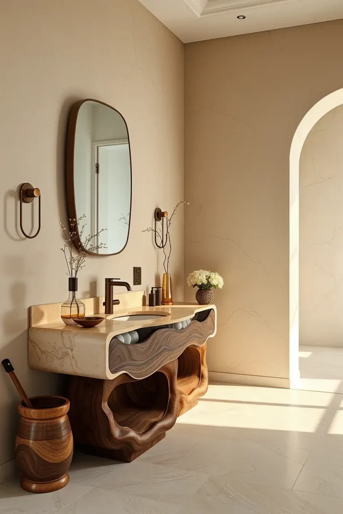 Wabi-Sabi Soaks and Scandinavian Softenings: 64 Unconventional Japandi Bathrooms