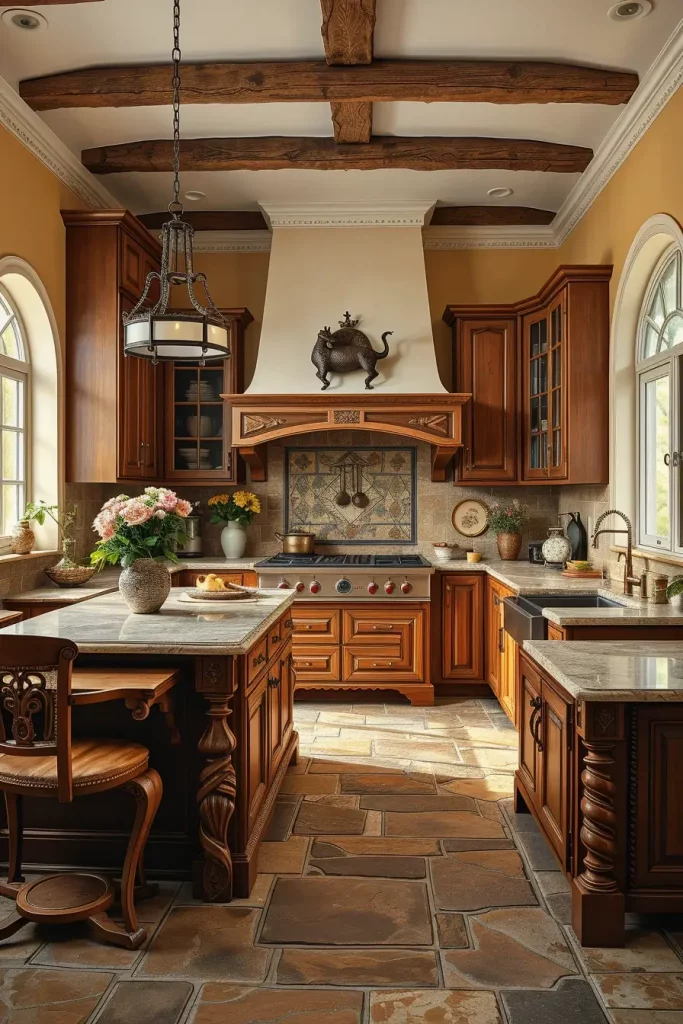 61 Carved Wood Kitchen Cabinets Ideas to Add Character and Elegance