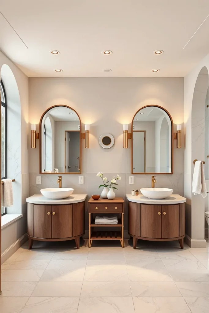 66 Bathroom Furniture Ideas with Soft Lines for a Modern and Elegant Look