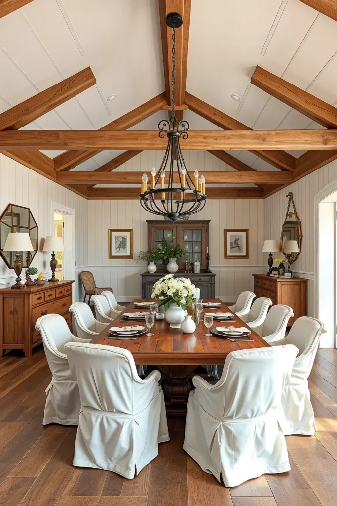 66 Farmhouse Dining Rooms That Blend Rustic Charm and Modern Comfort