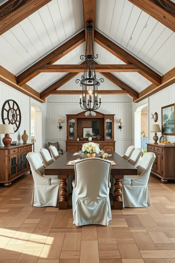 66 Farmhouse Dining Rooms That Blend Rustic Charm and Modern Comfort