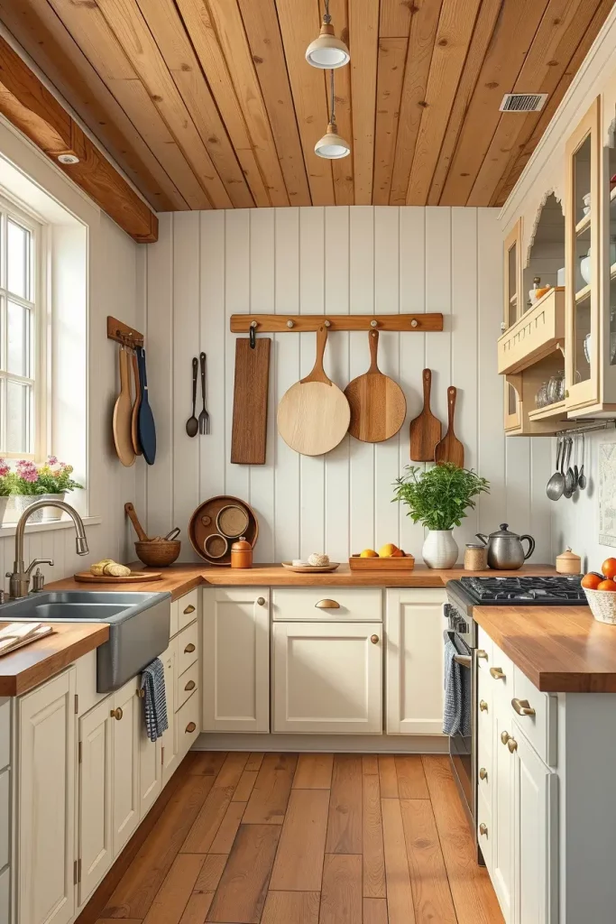 Whittled Wonders: 64 Traditional Kitchen Woodwork Ideas That Stir the Soul