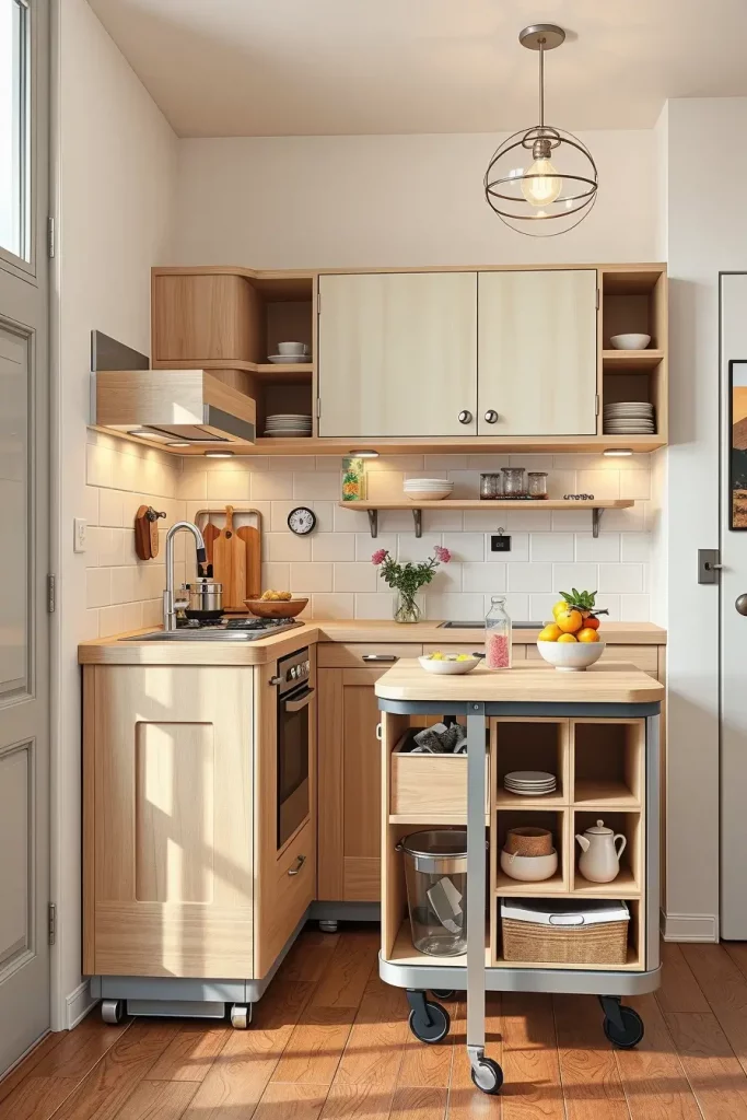 Kitchen Geometry: 67 Unexpected Layouts That Redefine Small-Space Living