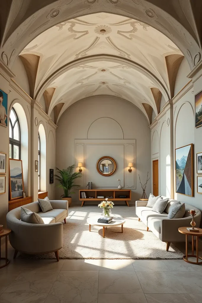 Sculpted Serenity: 68 Soft Curves in the Living Room That Whisper Modern Elegance